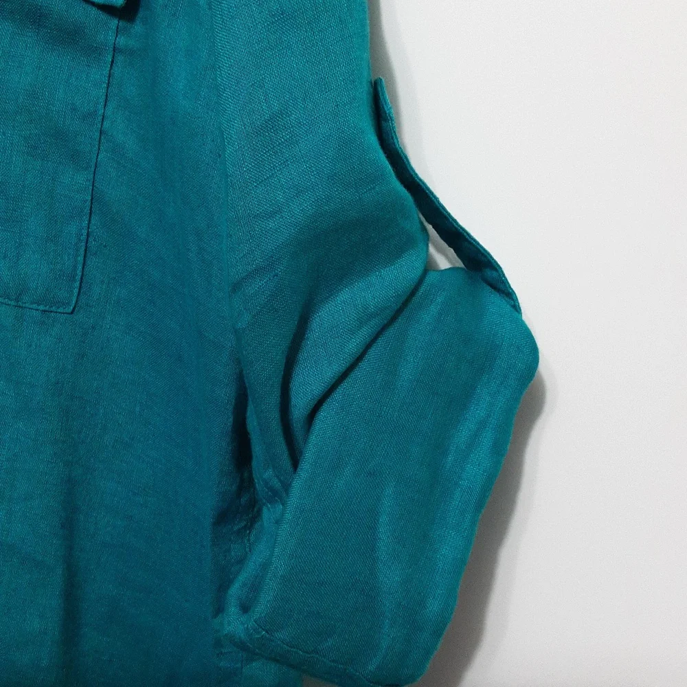Calvin Klein Button Front Shirt/ Blouse - Picture 4 of 8